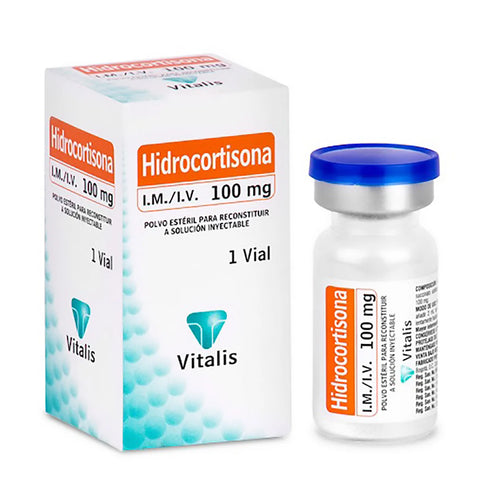 Hidrocortisona 100 Mg 1 Ampolla Vt