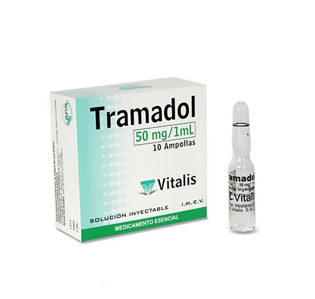 Tramadol 50Mg/1Ml 1 Ampolla Vt