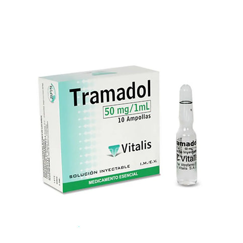 Tramadol 50Mg/1Ml 1 Ampolla Vt