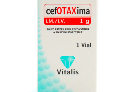 Cefotaxima 1 G 1 Ampollas Vt