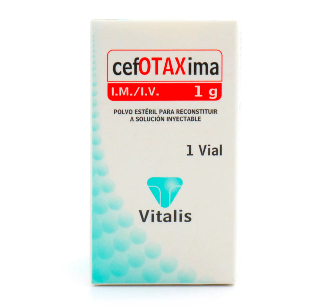 Cefotaxima 1 G 1 Ampollas Vt