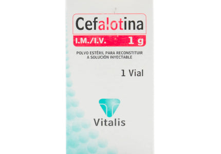 Cefalotina 1 Ampolla 1 Gr. Vt