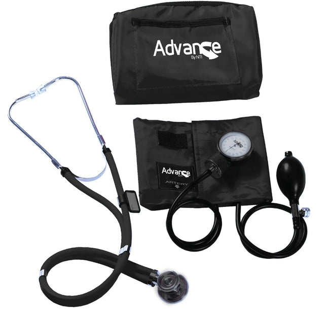 Advance Kit Tensiometro Estetoscopio Negro Nti