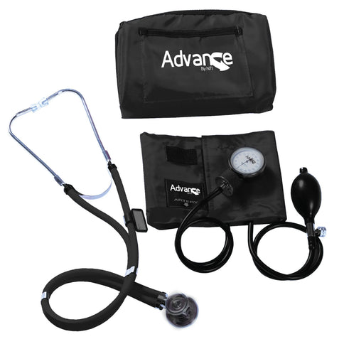 Advance Kit Tensiometro Estetoscopio Negro Nti