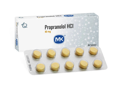 Propranolol Hcl 80 Mg 30 Tbs Mk