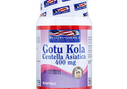 Gotukola Centella Asiática 400 Mg 90 Softgels