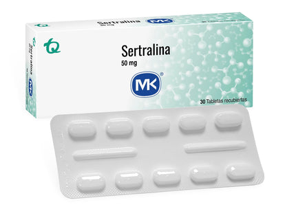Sertralina 50 Mg 30 Tabletas Mkpae