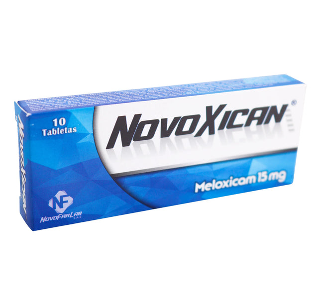 Novoxicam 15 Miligramos 10 Tbs