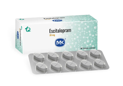 Escitalopram 20 Mg 30 Tbs Rec Mkpae