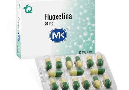 Fluoxetina 20 Mg 30 Capsulas Mk