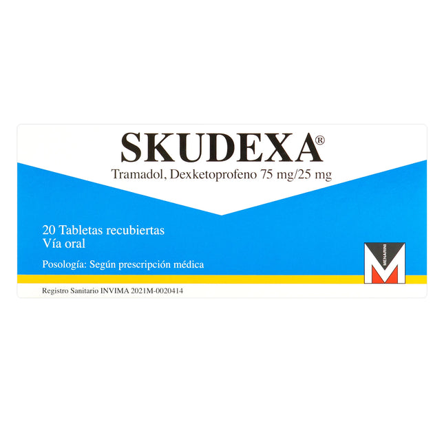 Skudexa 75/25 Mg 20 Tabletas
