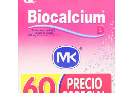 Biocalcium D Polvo 500 Mg 60 Sbs P Espec