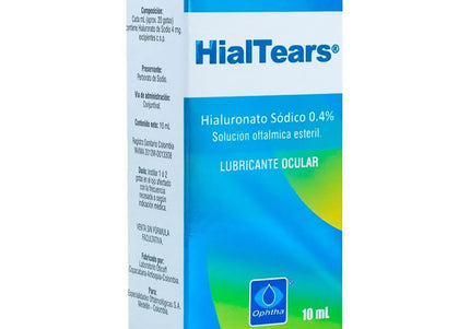 Hialtears Pf Solucion Oftalmica 10 Ml
