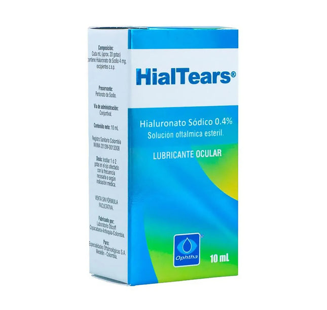 Hialtears Pf Solucion Oftalmica 10 Ml