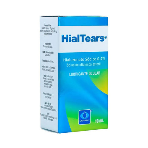 Hialtears Pf Solucion Oftalmica 10 Ml