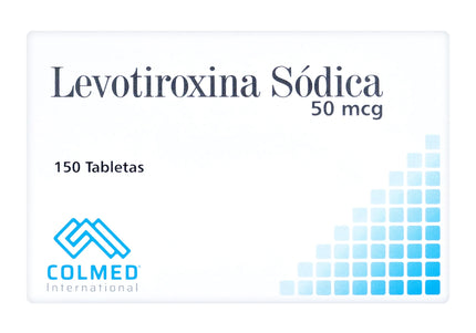 Levotiroxina 50 Mcg 150 Tabletas