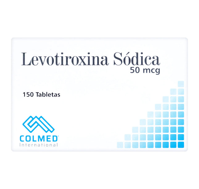 Levotiroxina 50 Mcg 150 Tabletas