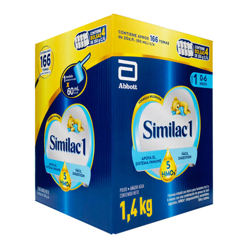 Similac 1 5Hmos Caja 1400Grs