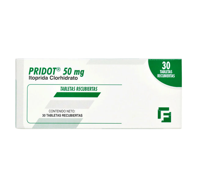 Pridot 50 Mg 30 Tabletas