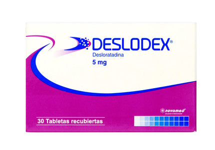 Deslodex Desloratadina 5 Mg 30 Tbs