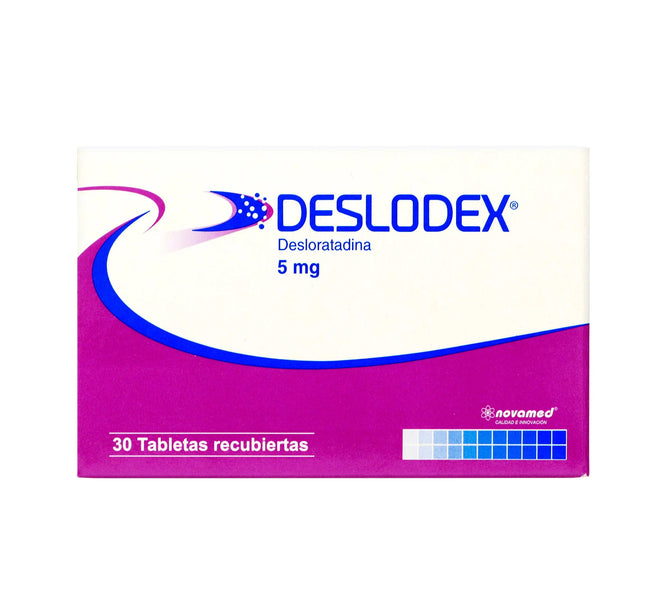 Deslodex Desloratadina 5 Mg 30 Tbs