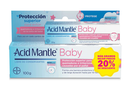 Acido Mantle Baby Crema 100Gr+Ac.Baby