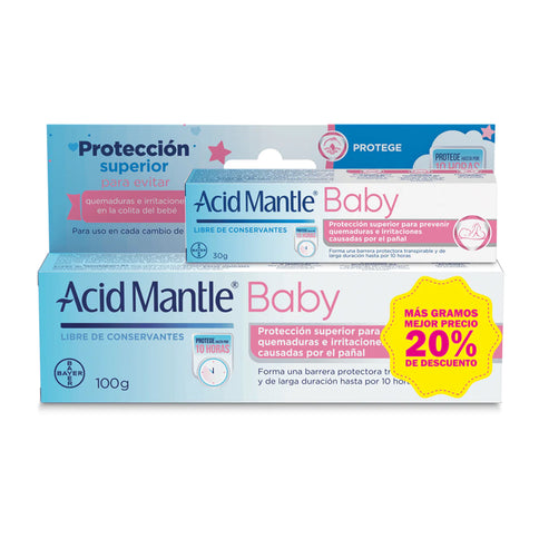 Acido Mantle Baby Crema 100Gr+Ac.Baby