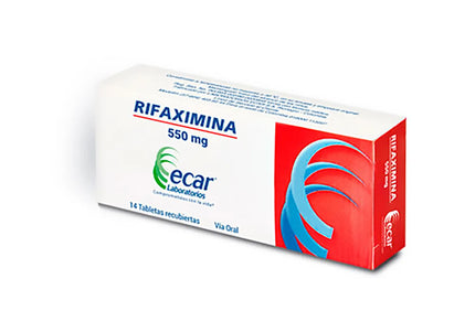 Rifaximina 550 Mg 14 Tbs REcar Ecar