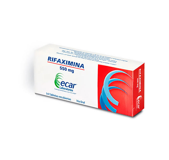 Rifaximina 550 Mg 14 Tbs REcar Ecar
