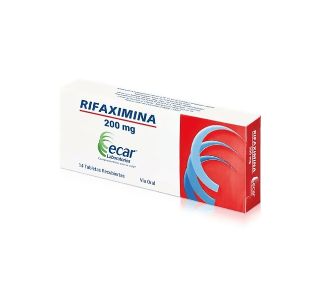 Rifaximina 200 Mg 14 Tbs REcar Ecar