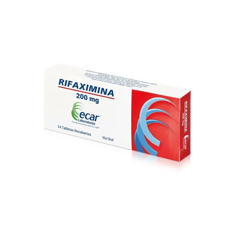 Rifaximina 200 Mg 14 Tbs REcar Ecar
