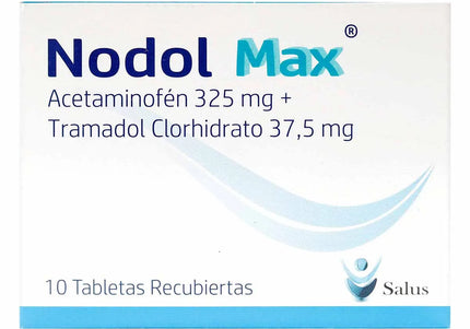 Nodol Max 10 Tabletas Recubiertas