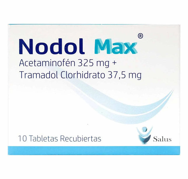 Nodol Max 10 Tabletas Recubiertas