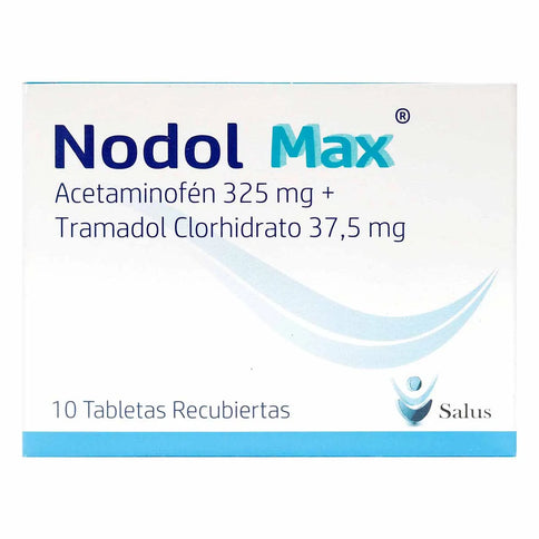 Nodol Max 10 Tabletas Recubiertas