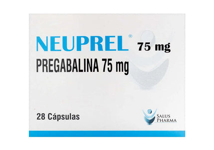Neuprel 75 Mg 28 Capsulas