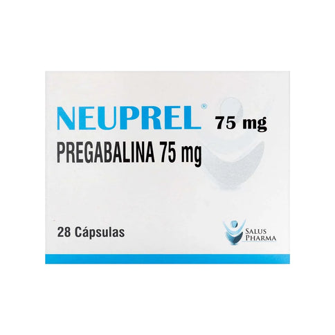 Neuprel 75 Mg 28 Capsulas