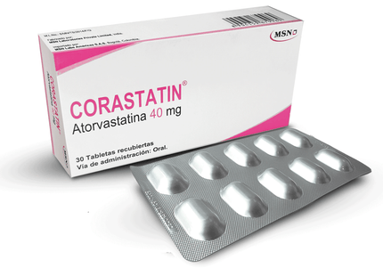 Corastatin 40 Mg 30 Tabletas