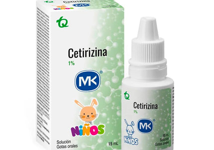 Cetirizina Gotas 15 Ml Mk