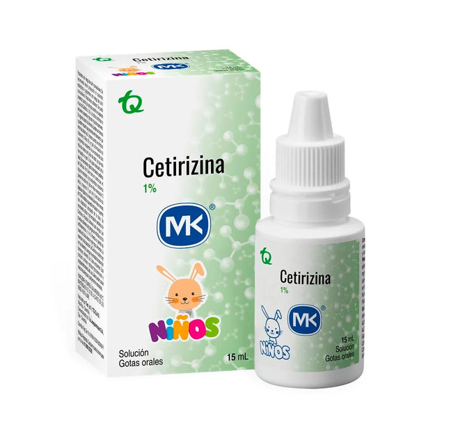 Cetirizina Gotas 15 Ml Mk