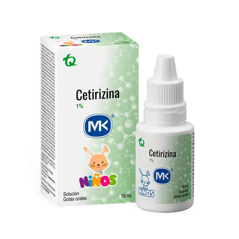 Cetirizina Gotas 15 Ml Mk
