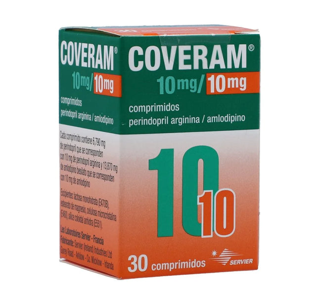Coveram 10/10 Mg 30 Comprimidos