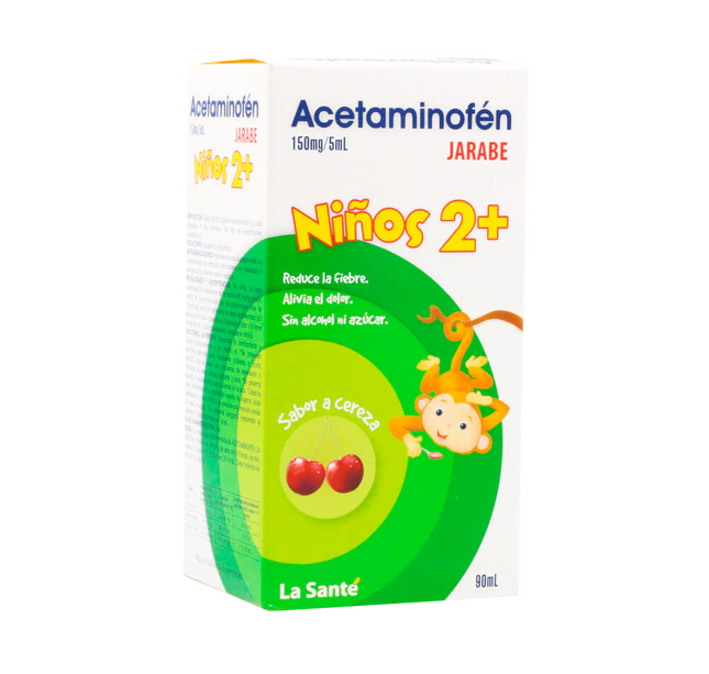 Acetaminofen 150 Mg/5 Ml Jarabe 90 Ml LS