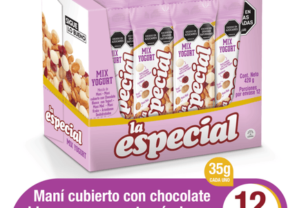Mani La Especial Mix Yogurt 35Gr 12 Und