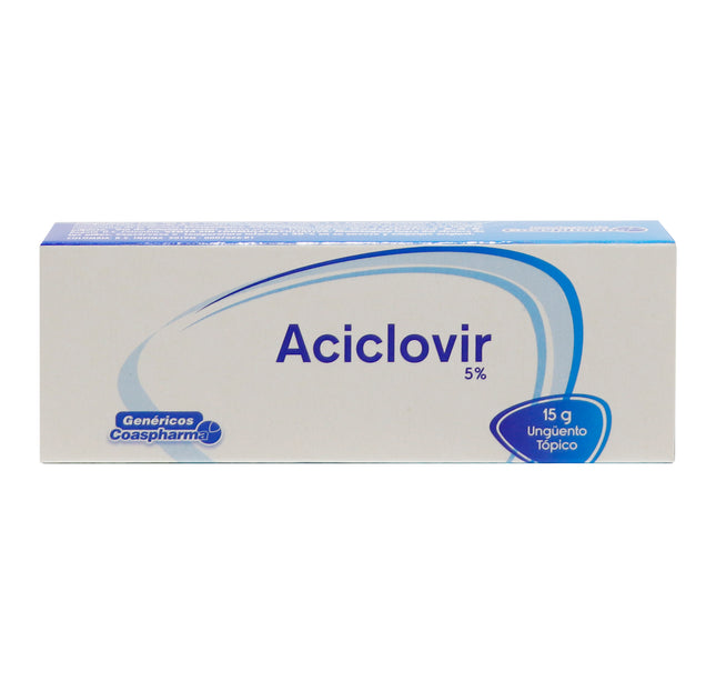 Aciclovir 5% Unguento 15 Gr Coa