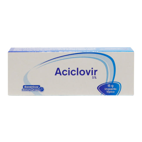 Aciclovir 5% Unguento 15 Gr Coa