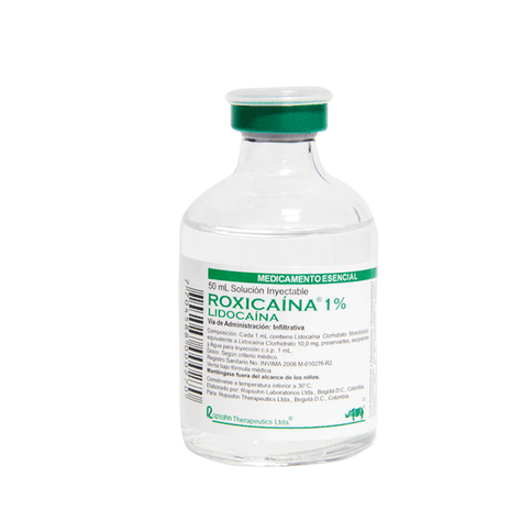 Roxicaina 1% Simple 50 Ml