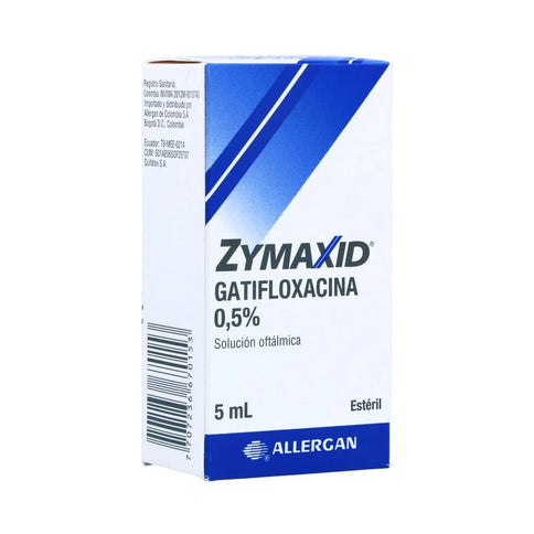 Zymaxid 5 Ml Gotas (A)(Da)(3%+)
