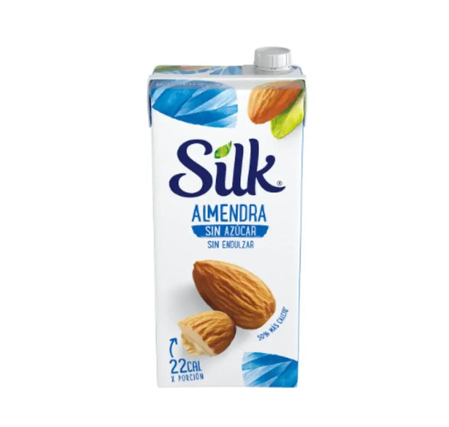 Leche De Almendra Silk Sin Endulzante Original 946Ml