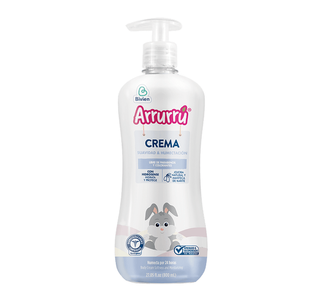 Crema Arrurru Suavidad Humectación 800 Ml
