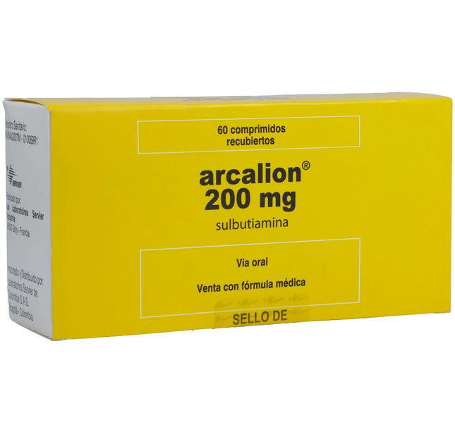 Arcalion 200 Mg 60 Comprimidos